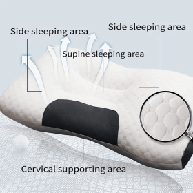 3D Knitted Cotton Massage Pillow(1pack)