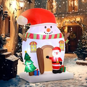 Christmas Inflatable Decoration (Option: Multi Color-260x260x260 mm)