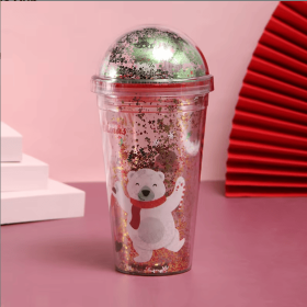 Christmas  Theme Water Cup (Option: Polar bear)