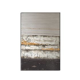 100% Hand Painted Abstract Oil Painting Wall Art Modern Texture Picture Canvas Home Decor For Living Room Bedroom No Frame (size: 90X120cm)