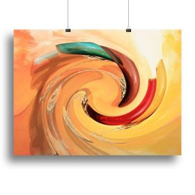 Spiral Canvas Print or Poster (Type: Standard Framed Canvas Print, size: Medium (16" x 12"))