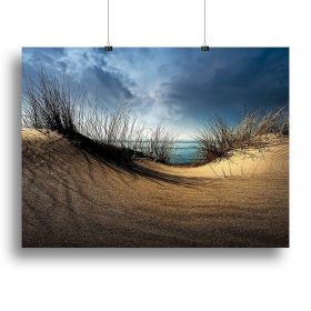 Dunes Canvas Print or Poster (Type: Poster Print, size: 28" x 20" / 70cm x 50cm (approx))