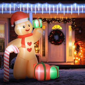 Giant Inflatable Gingerbread Man (Option: Brown-260x130x320 mm)